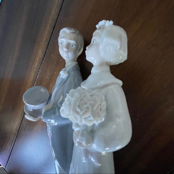 LLADRO “wedding” bride & groom with box in EUC VTG - Picture 12 of 14